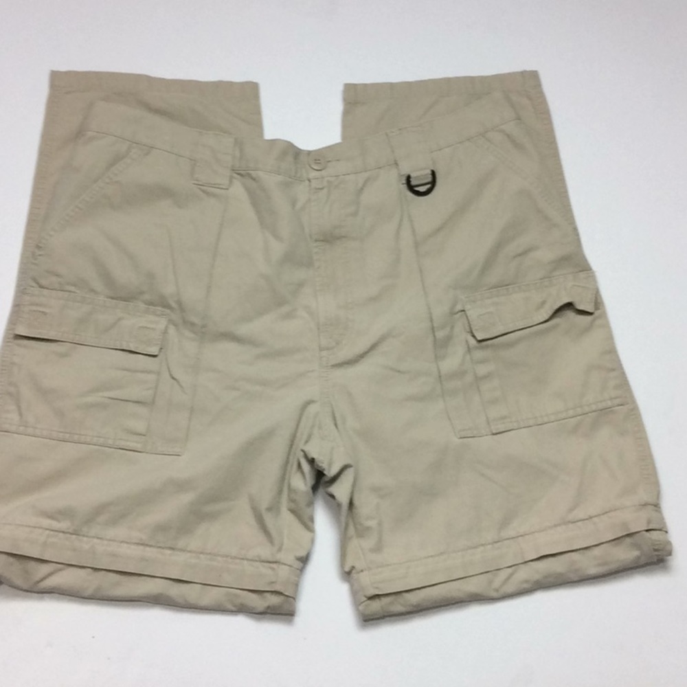 World Wide Sports Mens Zip Off Hiking Fishing Camping Pants Sz XL